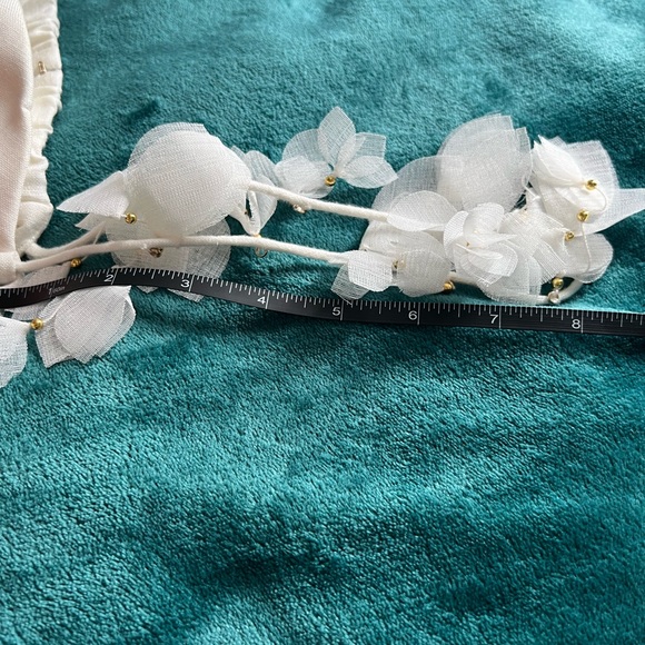 Zimmermann Botanica Petal Gown NWT Size 2 US 6-8 Medium White Floral Dress - Picture 13 of 14